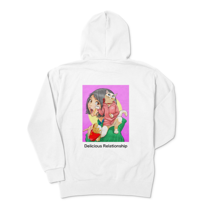 パーカー - XL - ホワイト