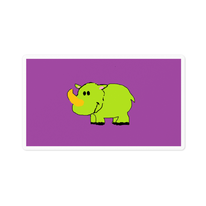 ステッカー - 100 x 100 (mm)