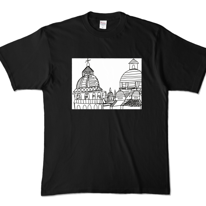 カラーTシャツ - XL - ブラック (濃色)