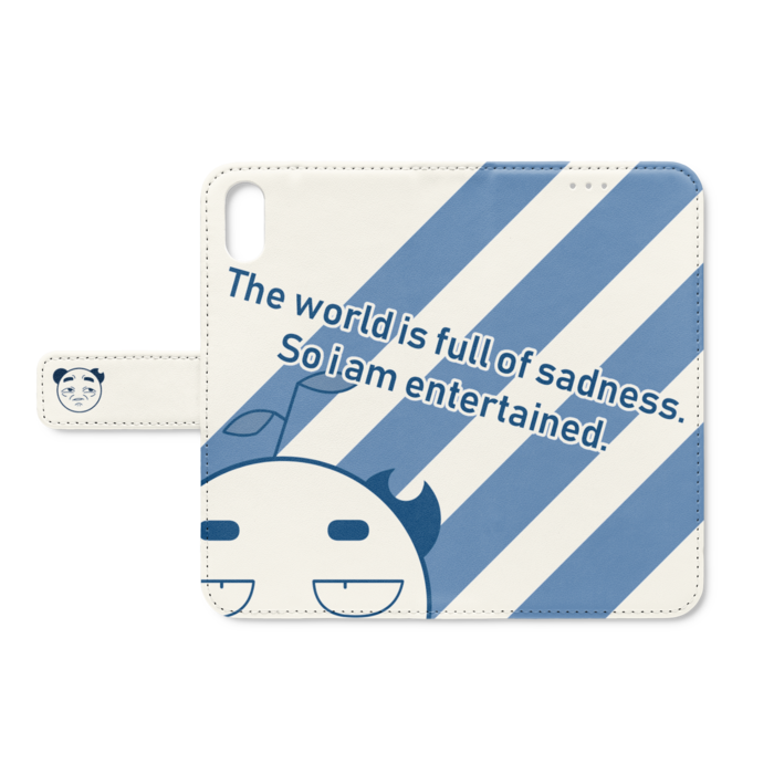 手帳型iPhoneケース - iPhone XS / X - ストラップ穴 なし