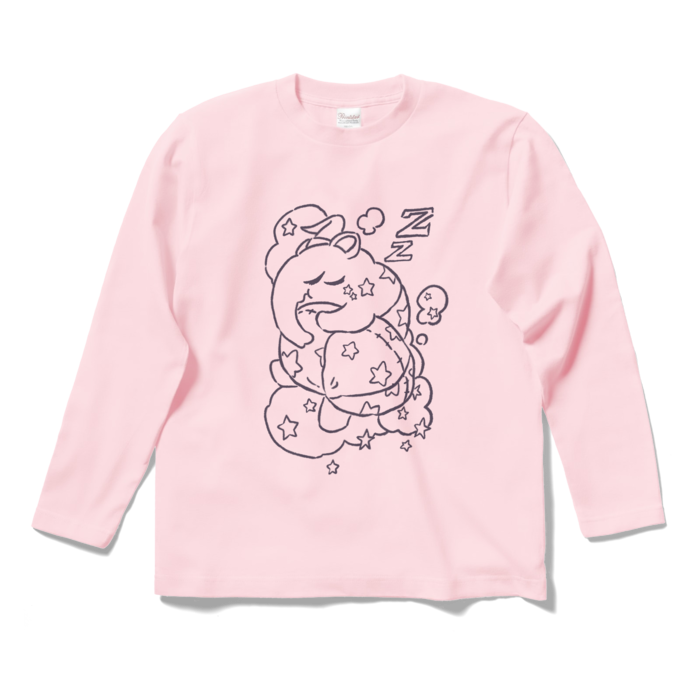 ロングスリーブTシャツ - S - ライトピンク
