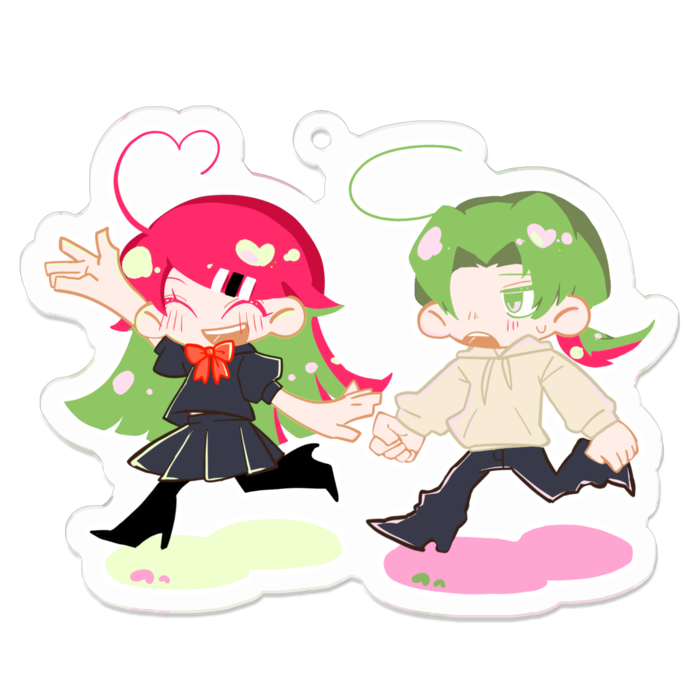 アクリルキーホルダー - 70 x 70 (mm)