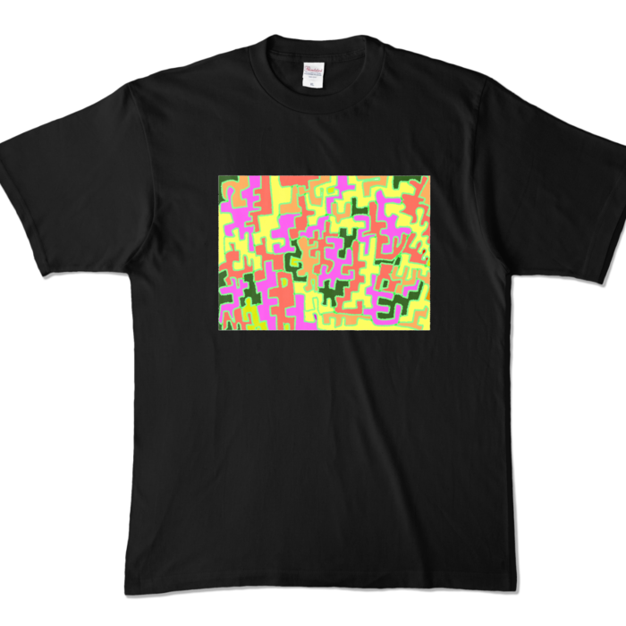 カラーTシャツ - XL - ブラック (濃色)