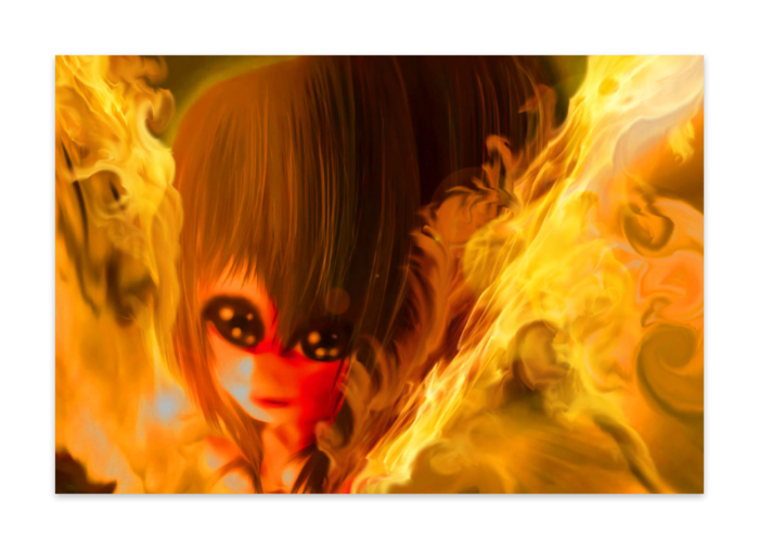 ポストカード(10セット) - ヴァンヌーボVGスノーホワイト195kg