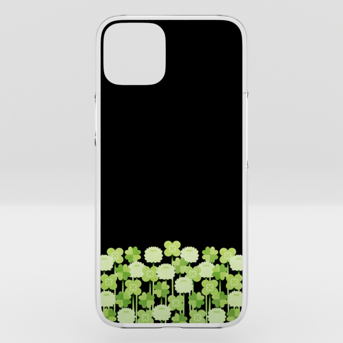 クリアiPhoneケース　黒色　iPhone 15Plus