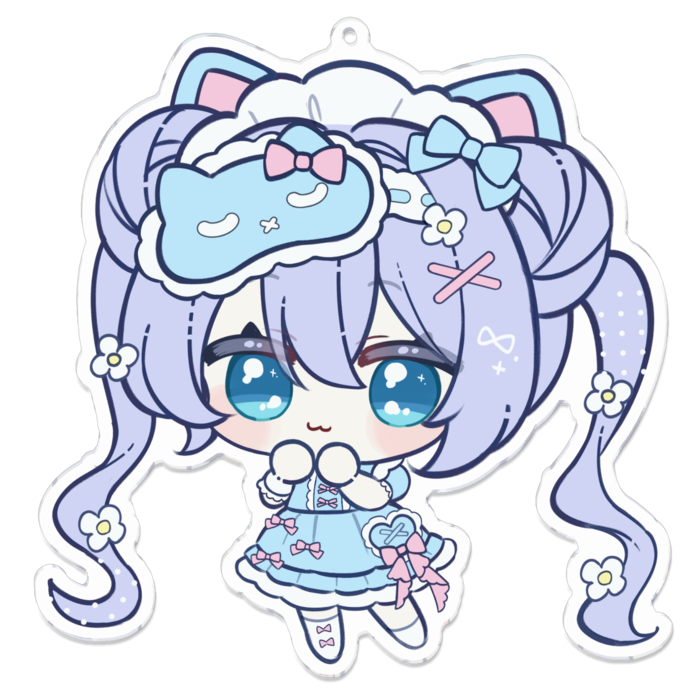 アクリルキーホルダー - 100 x 100 (mm)