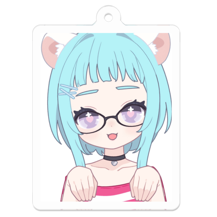 アクリルキーホルダー - D