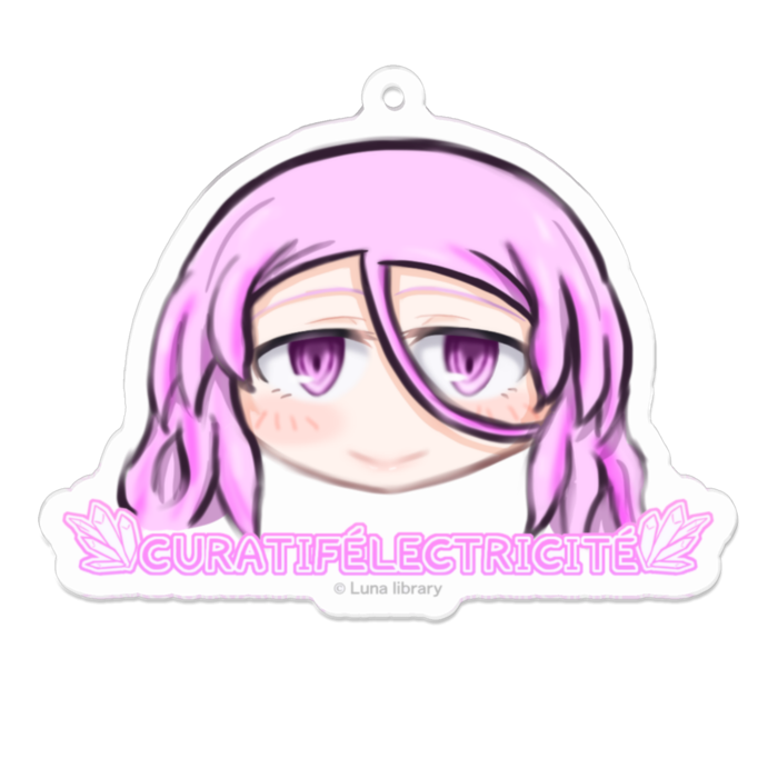 アクリルキーホルダー（コーティング） - 70 x 70 (mm)