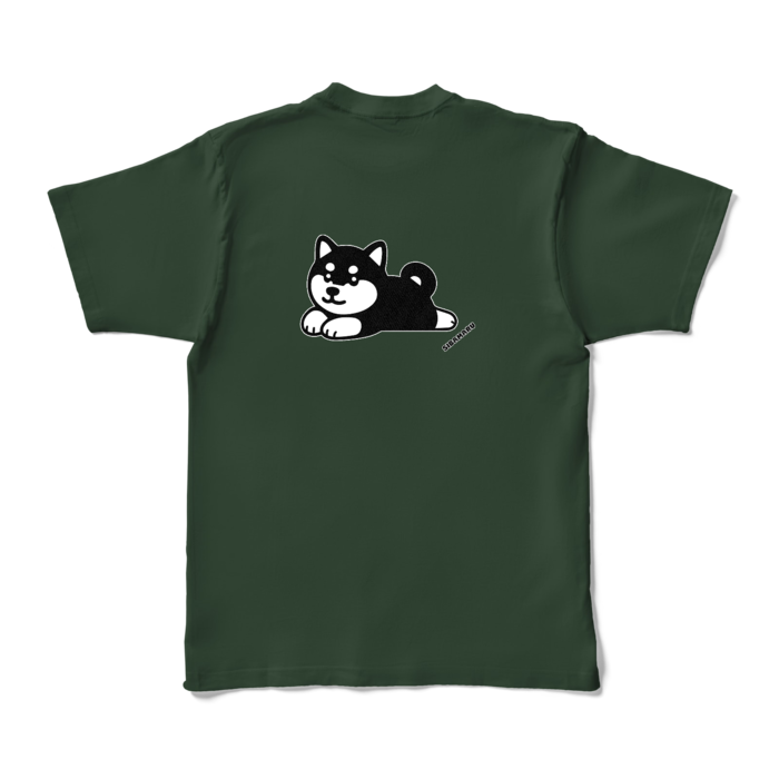 カラーTシャツ - XL - フォレスト (濃色)