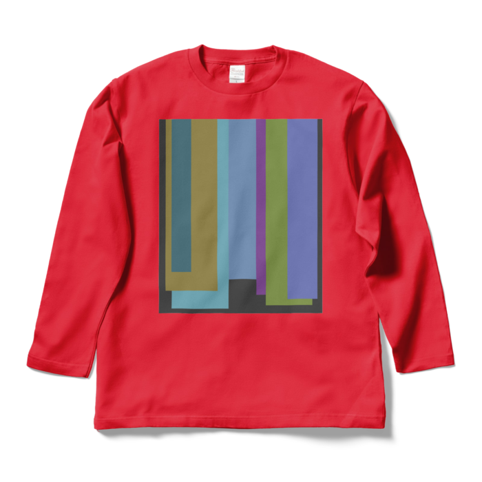 ロングスリーブTシャツ - L - レッド