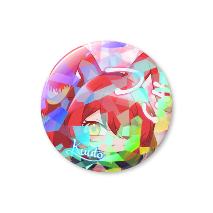 ホログラム缶バッジ - 56mm