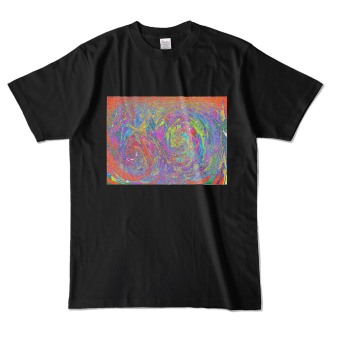 カラーTシャツ - L - ブラック (濃色)