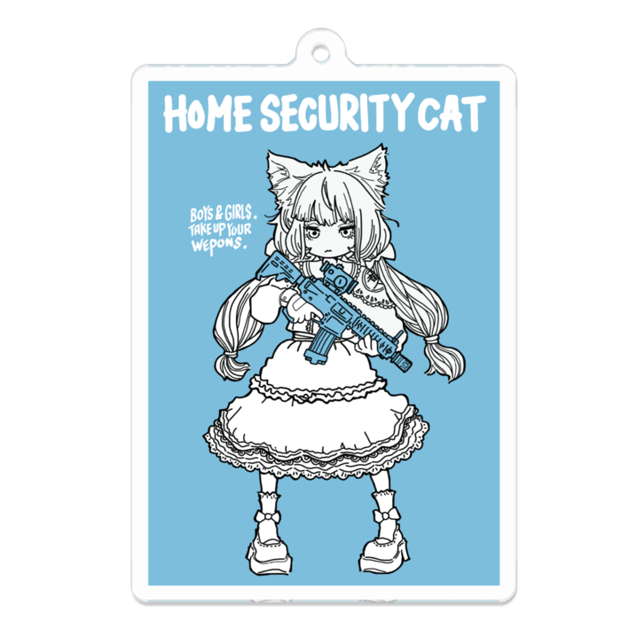 アクリルキーホルダー - 70 x 70 (mm)