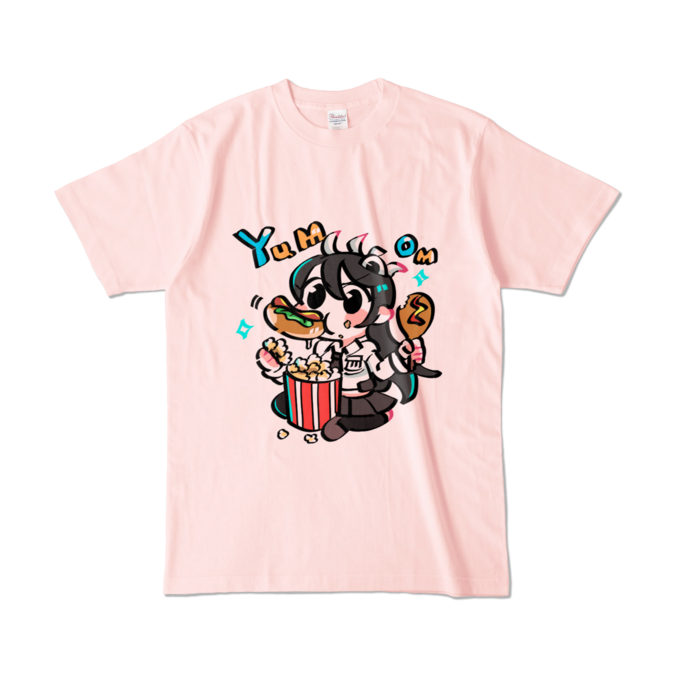カラーTシャツ - L - ライトピンク (淡色)