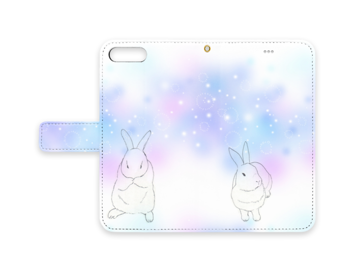 手帳型iPhoneケース - iPhone 8 Plus / 7 Plus - ストラップ穴 あり