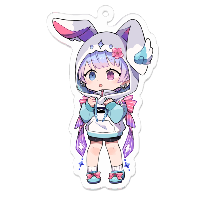 アクリルキーホルダー - 70 x 70 (mm)
