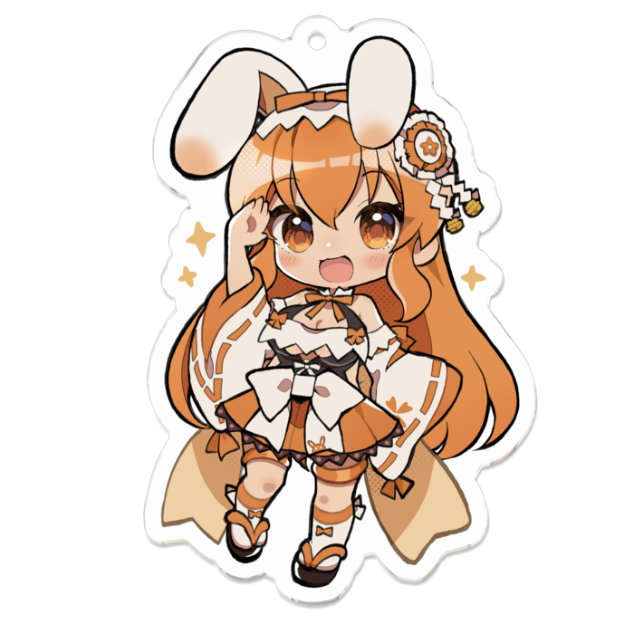 アクリルキーホルダー - 70 x 70 (mm)