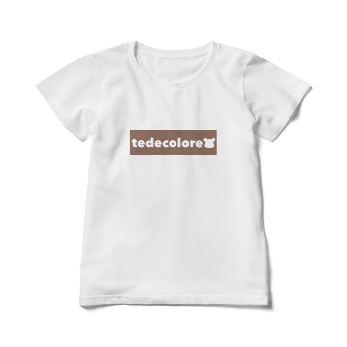 レディースTシャツ　brown - L - 