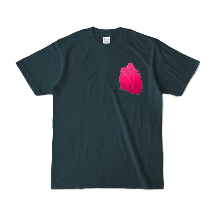 カラーTシャツ - S - デニム (濃色)