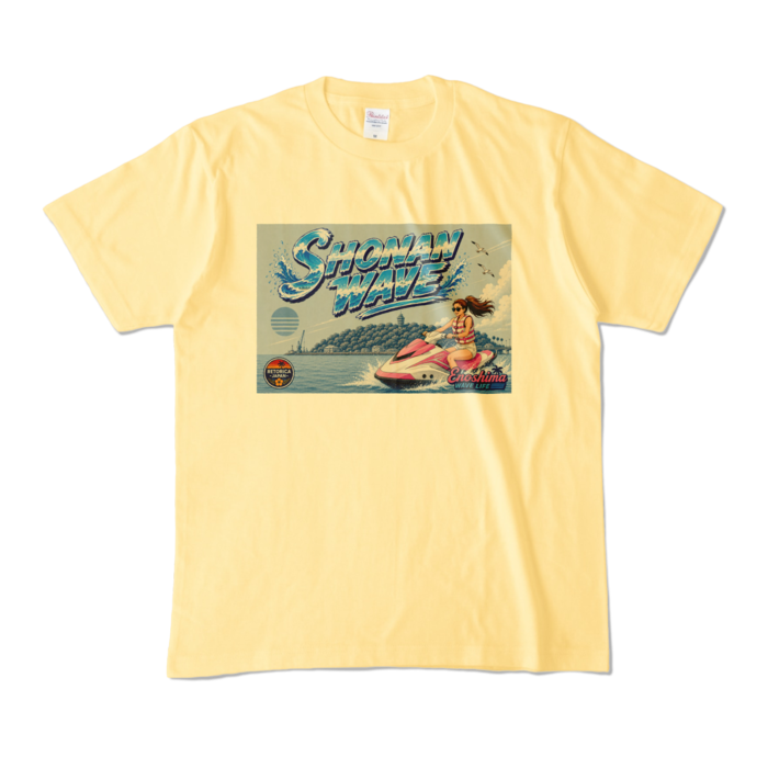 カラーTシャツ - M - ライトイエロー (淡色)